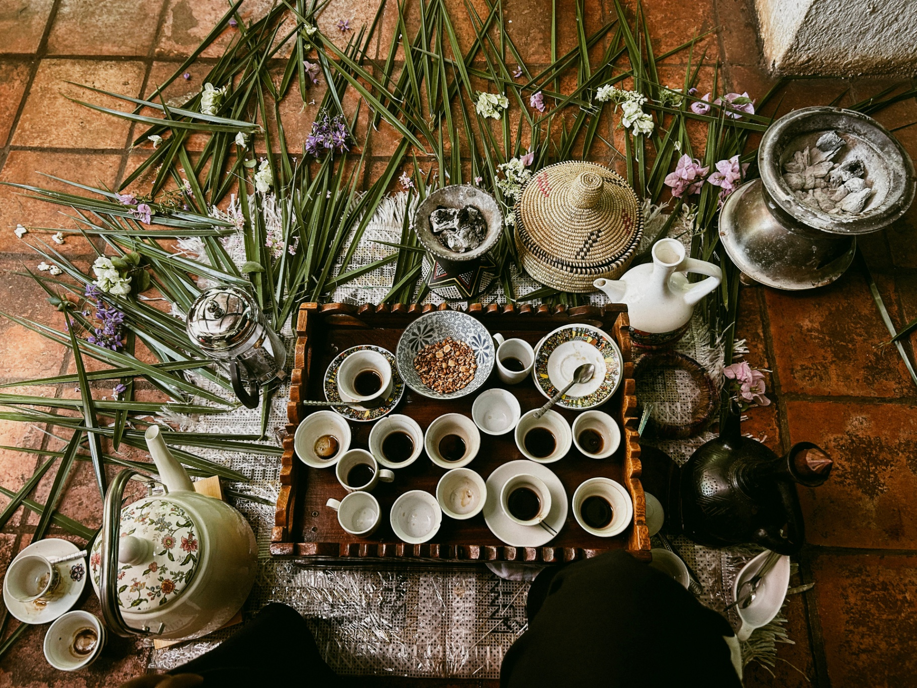Coffee in the Garden event at Queen Makeda, Harare
