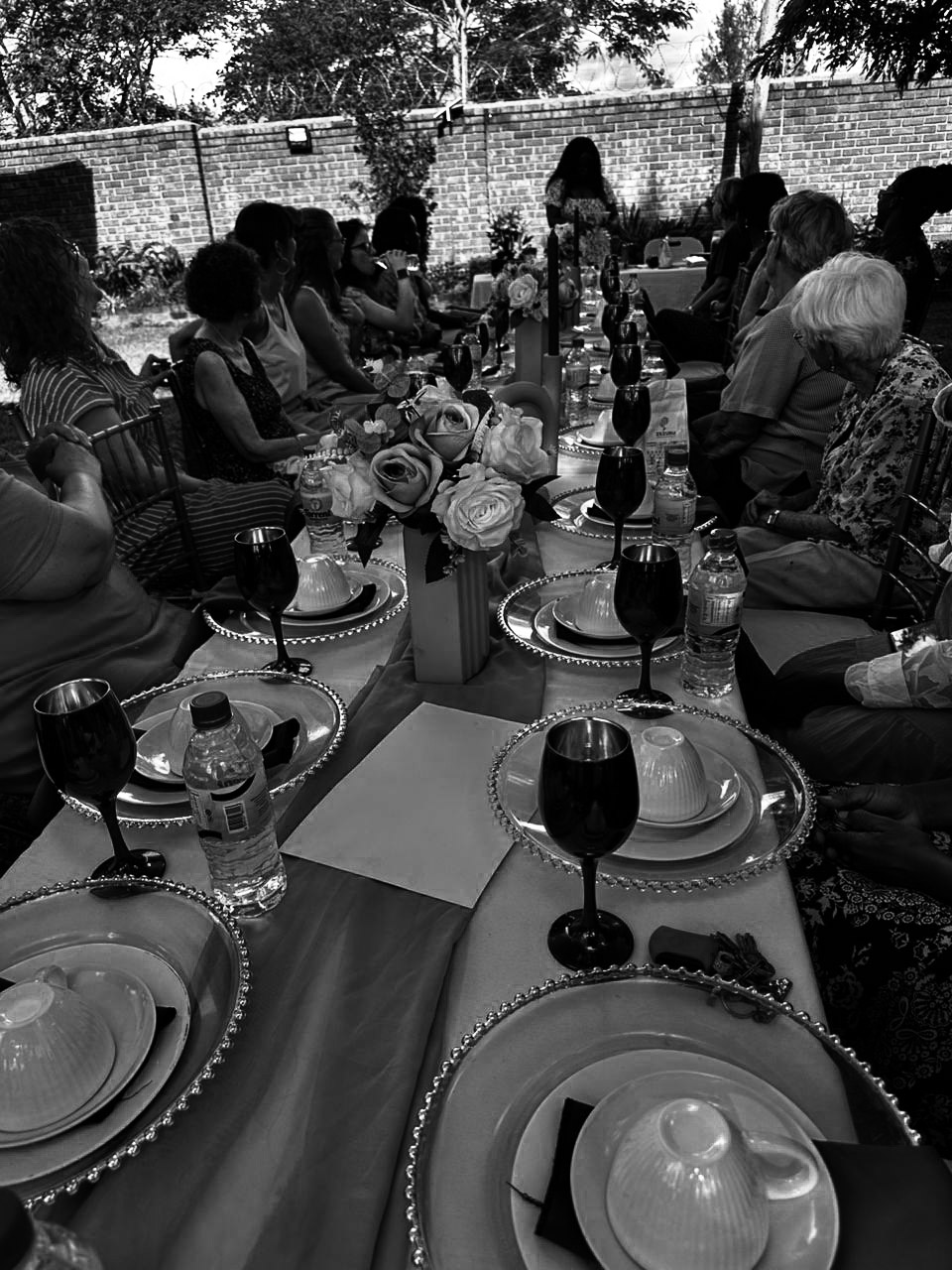 Long table dinner